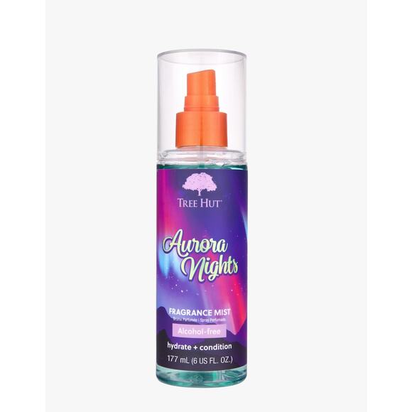Tree Hut Aurora Nights Fragrance Mist 6oz Hydrate + Condition Alcohol-Free 🌌✨ - Picture 1 of 9